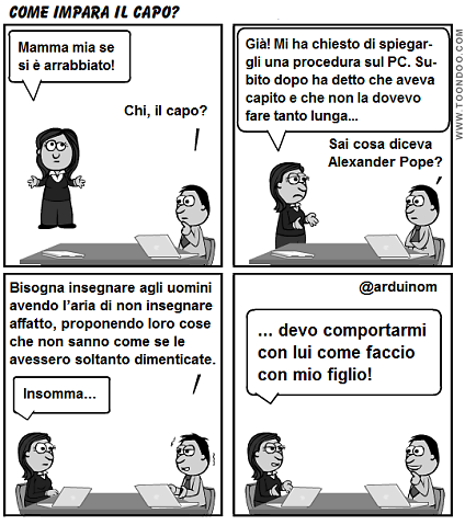 come impara il capo