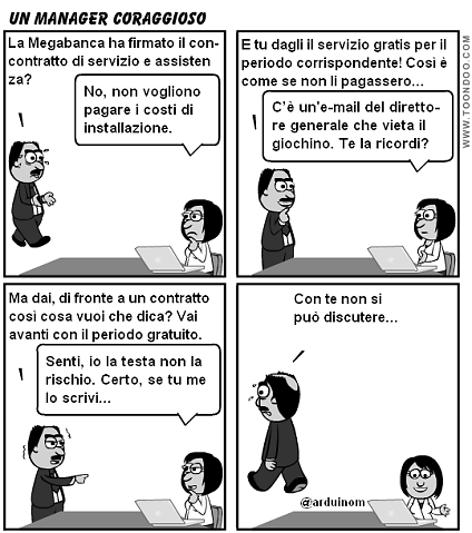 manager coraggioso