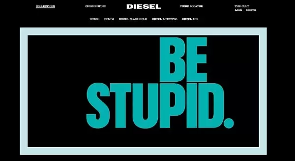 Pubblicità diesel Stupid
