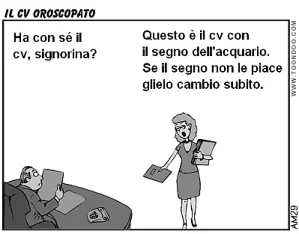 Il cv oroscopato 300