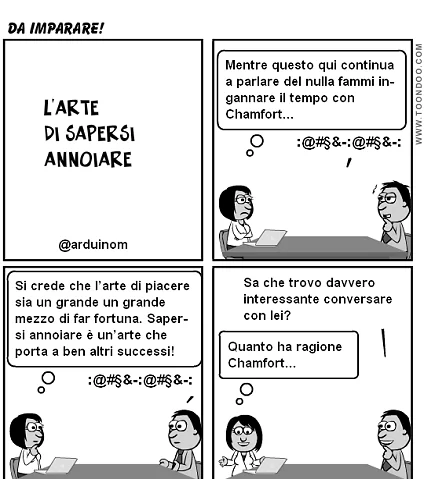 arte di annoiarsi