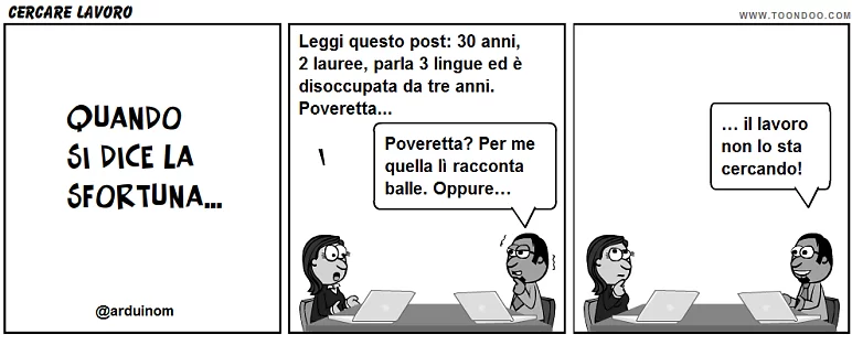 cercare lavoro