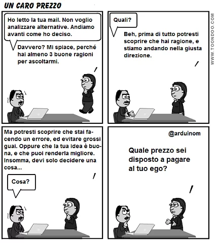 un caro prezzo